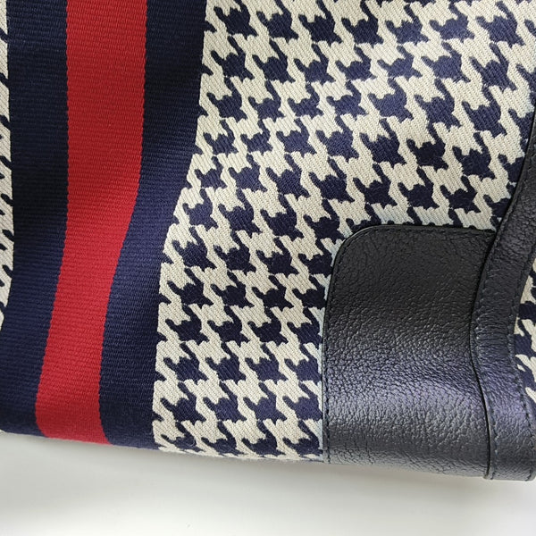 Fabric Top Handle Bag Multicolor