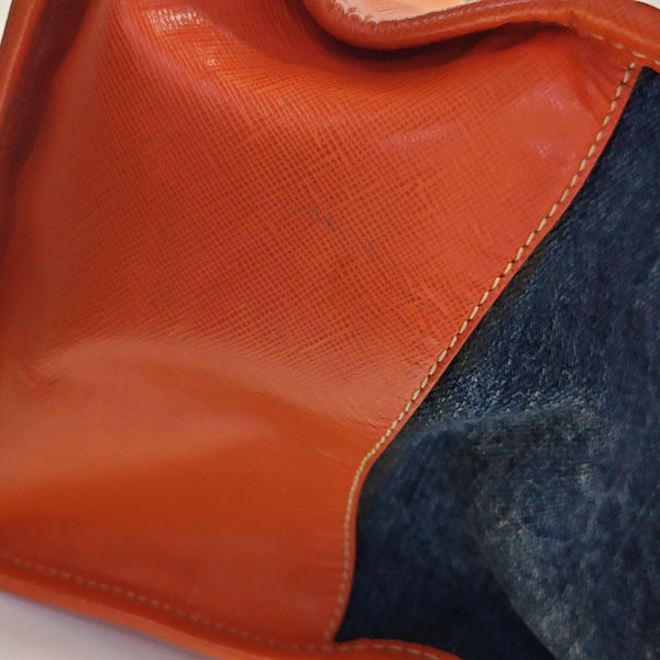 Denim Shoulder Bag Blue