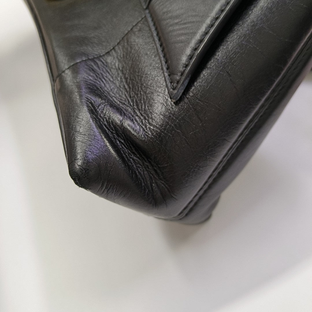 Downtown Small Calfskin Black