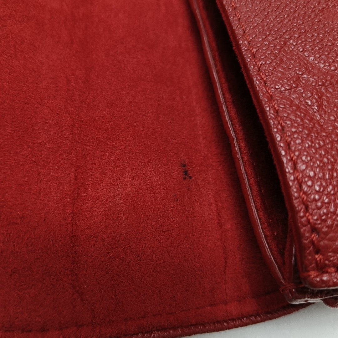 SAINT SULPICE Calfskin Red