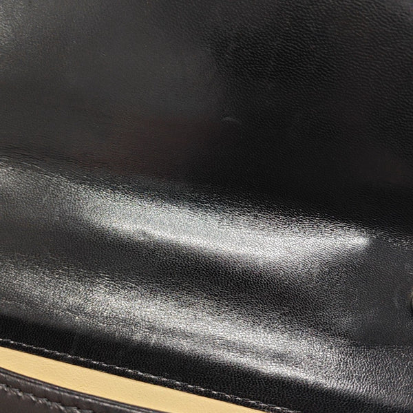 Calfskin Shoulder Bag Black