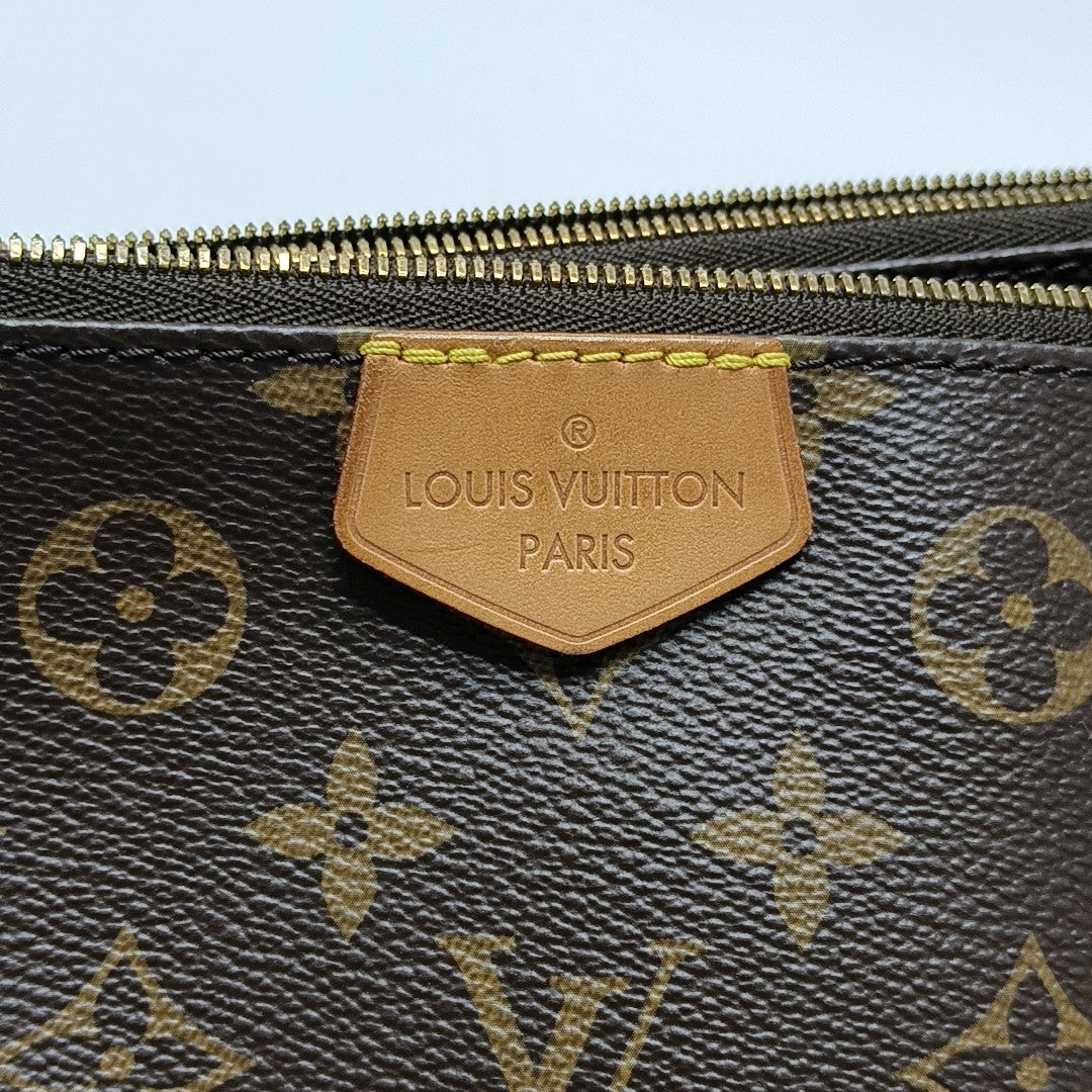 MULTI Monogram Coated Canvas Brown