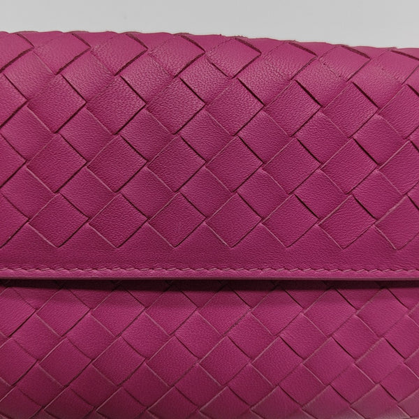 Lambskin Wallet Red