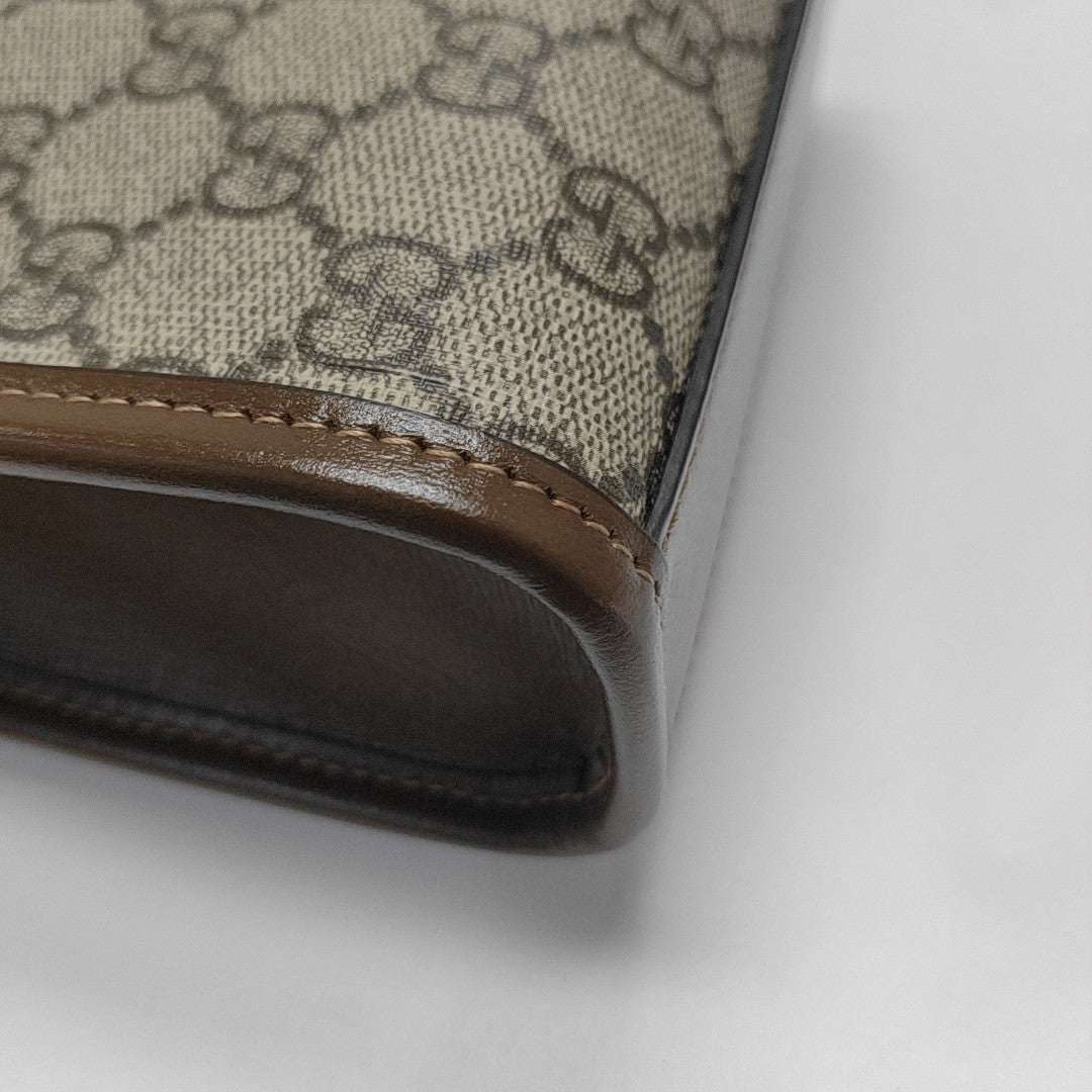 Retro Mini Monogram Coated Canvas Beige