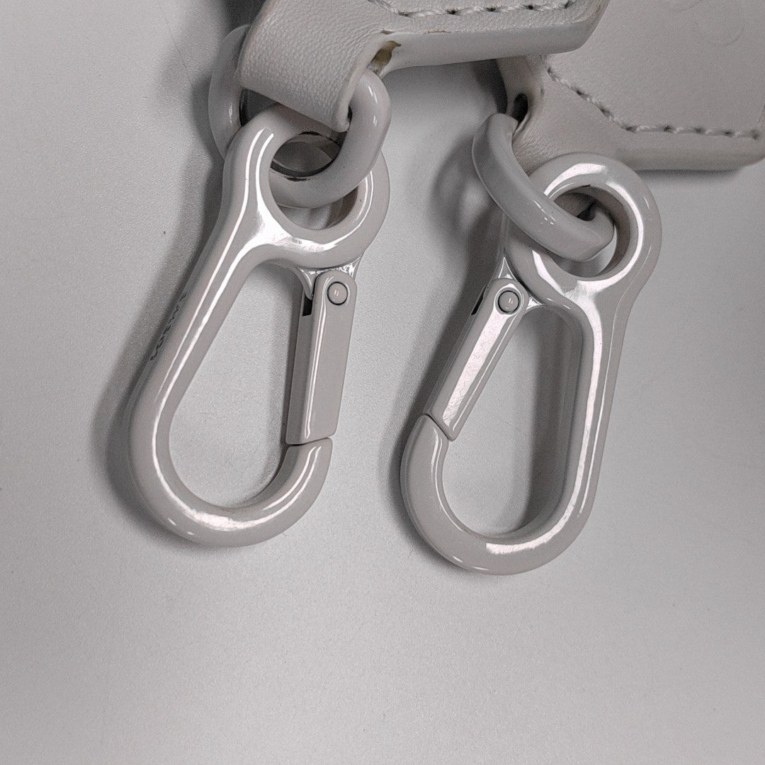 Puzzle Small Calfskin White