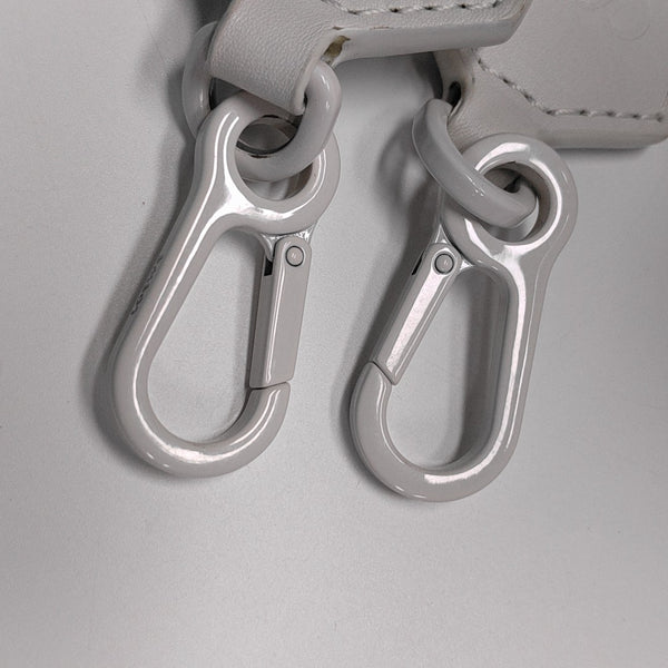 Puzzle Small Calfskin White
