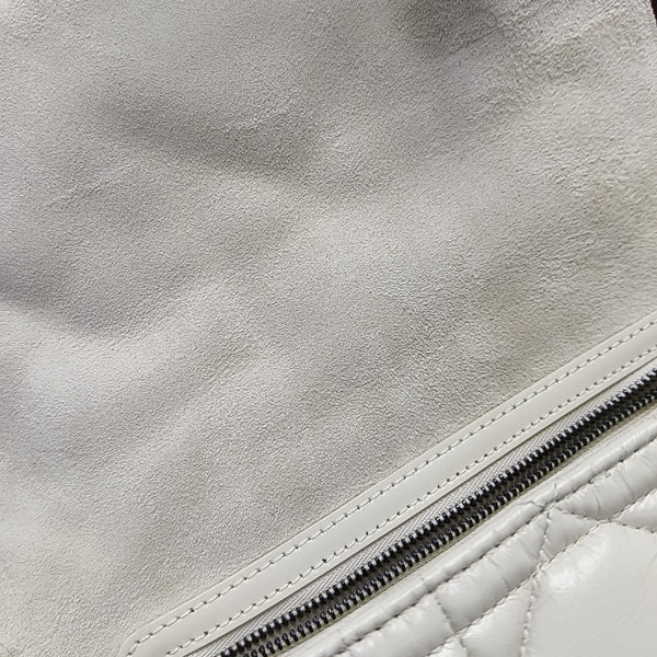 Diorcamp Small Cannage Calfskin White