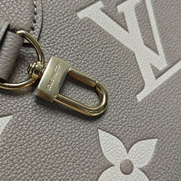 ONTHEGO PM Monogram Calfskin Gray