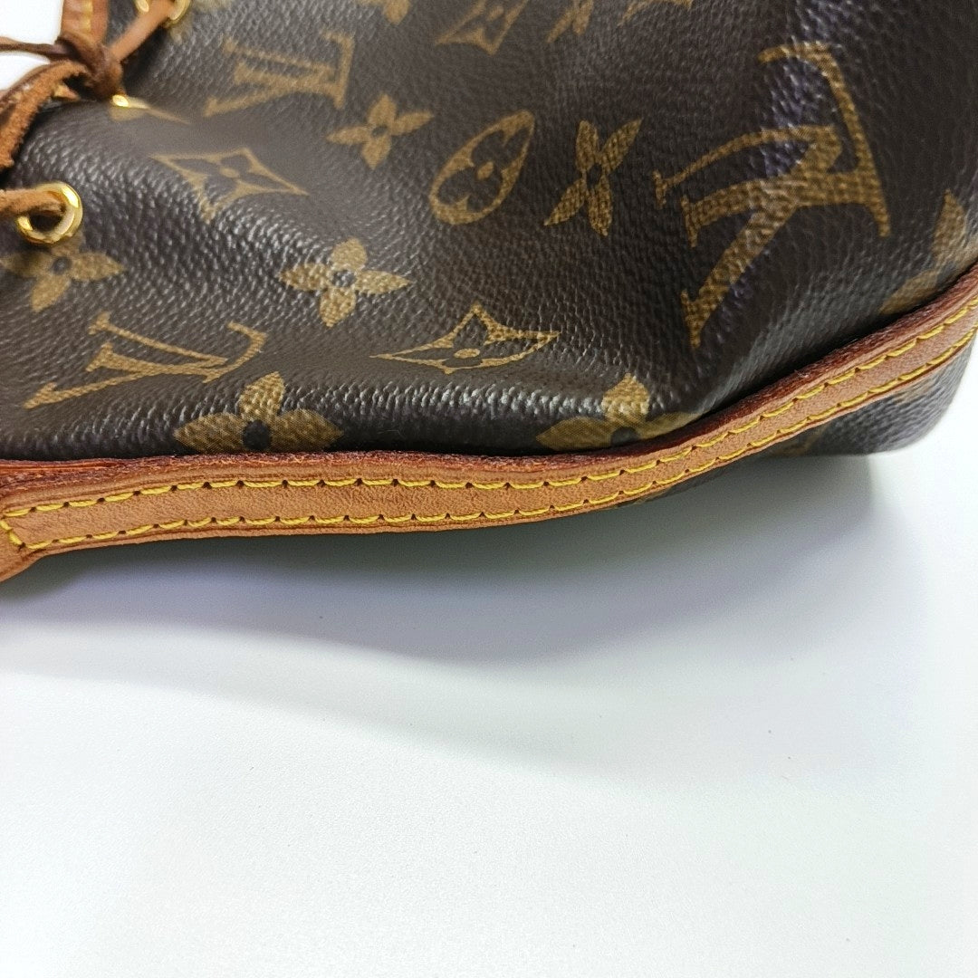 NÉONOÉ Nano Lona Revestida Monogram Marrón