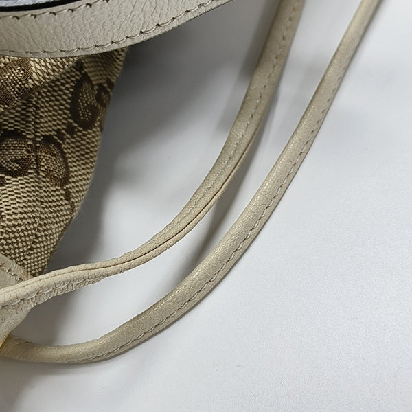 Horsebit 1955 Small Monogram Calfskin White