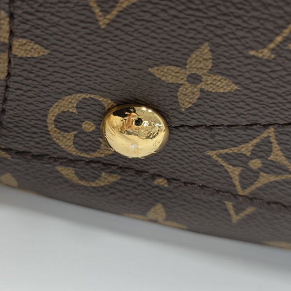 MONTAIGNE Monogram Coated Canvas Brown