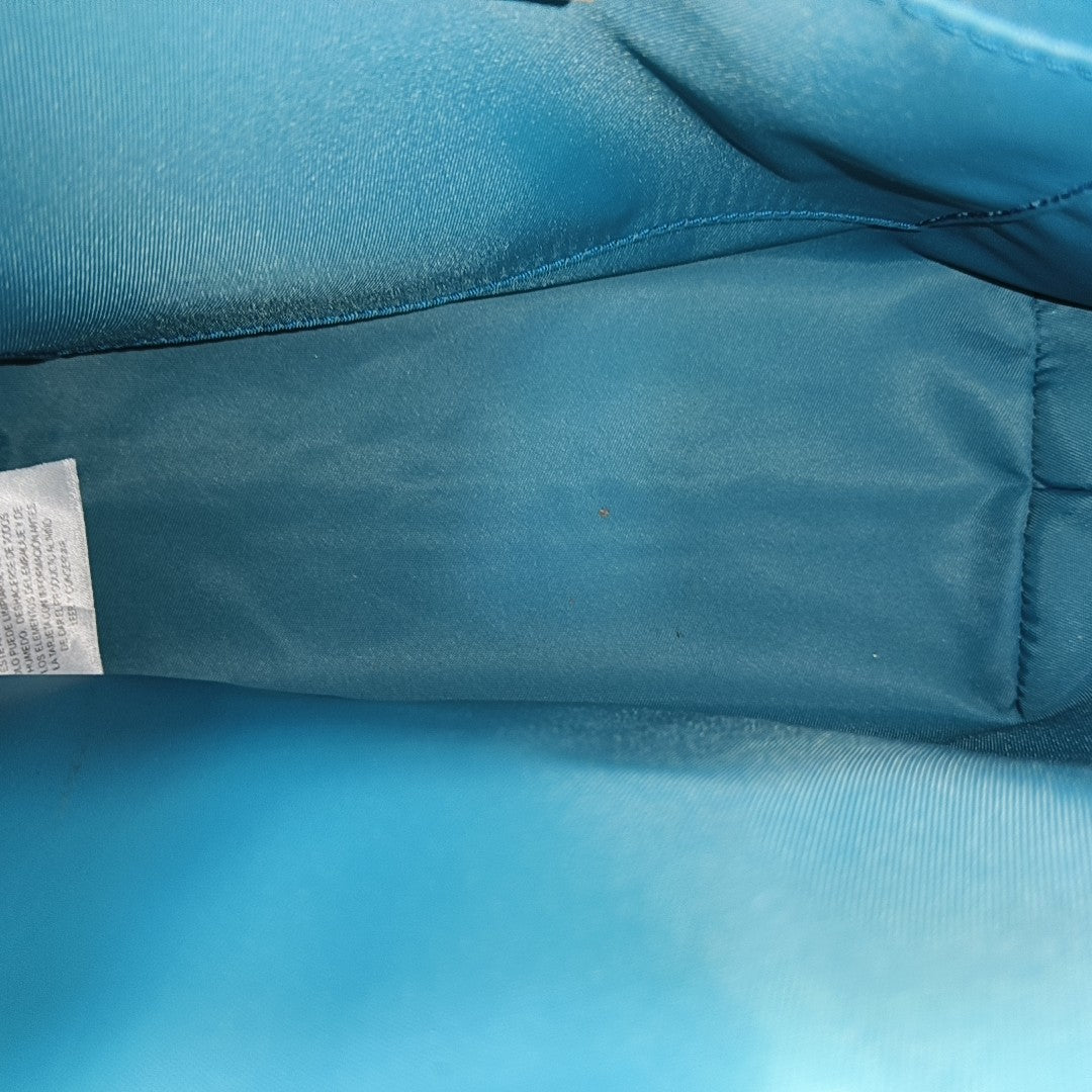 Calfskin Top Handle Bag Blue