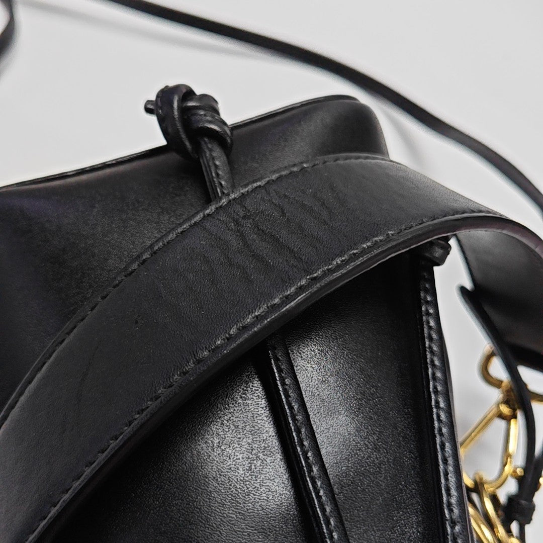 Mon Tresor Mini Calfskin Black