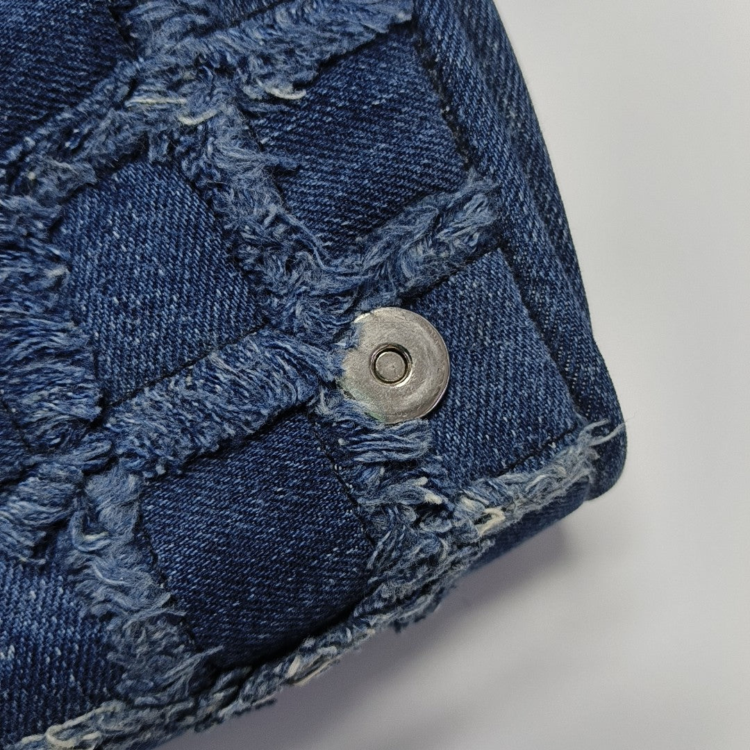 Denim Shoulder Bag Blue
