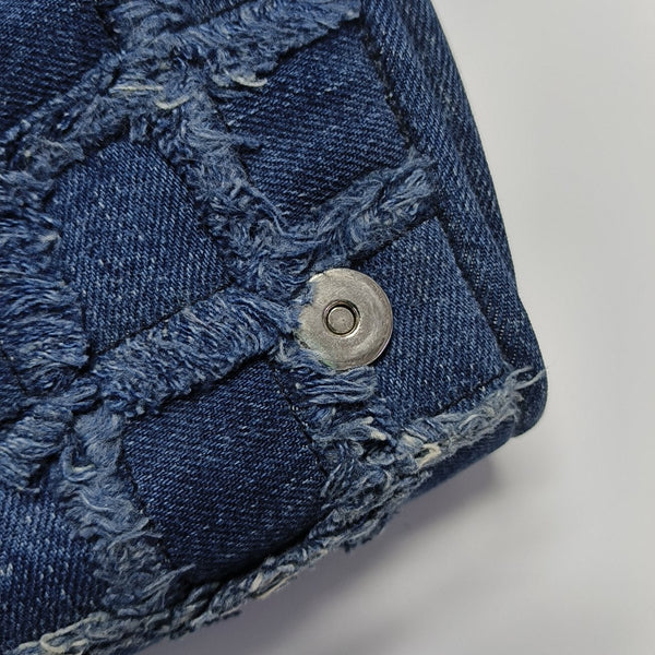 Denim Shoulder Bag Blue