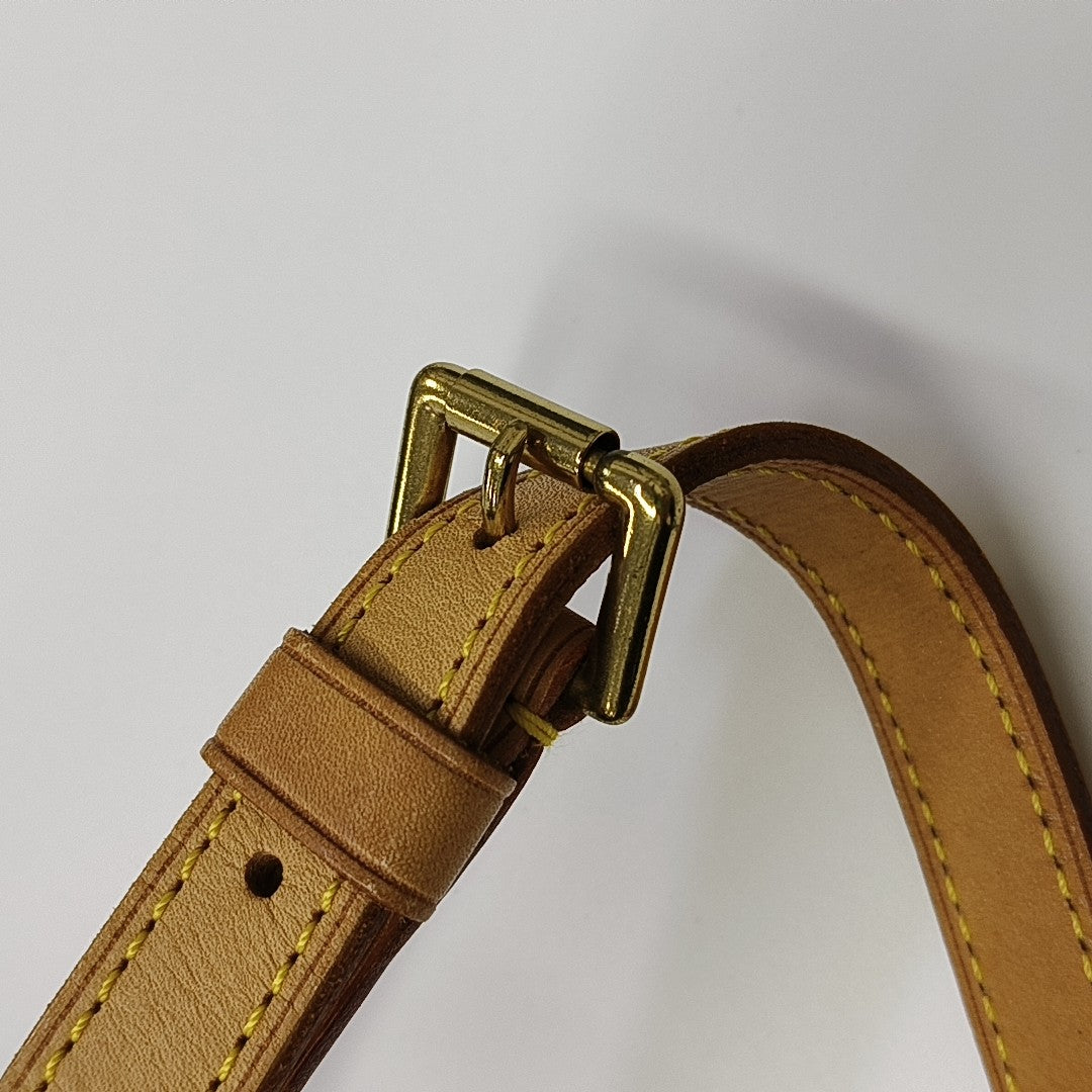 MUSETTE TANGO Monogram Coated Canvas Brown