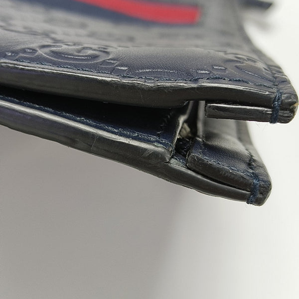 Signature Monogram Calfskin Blue