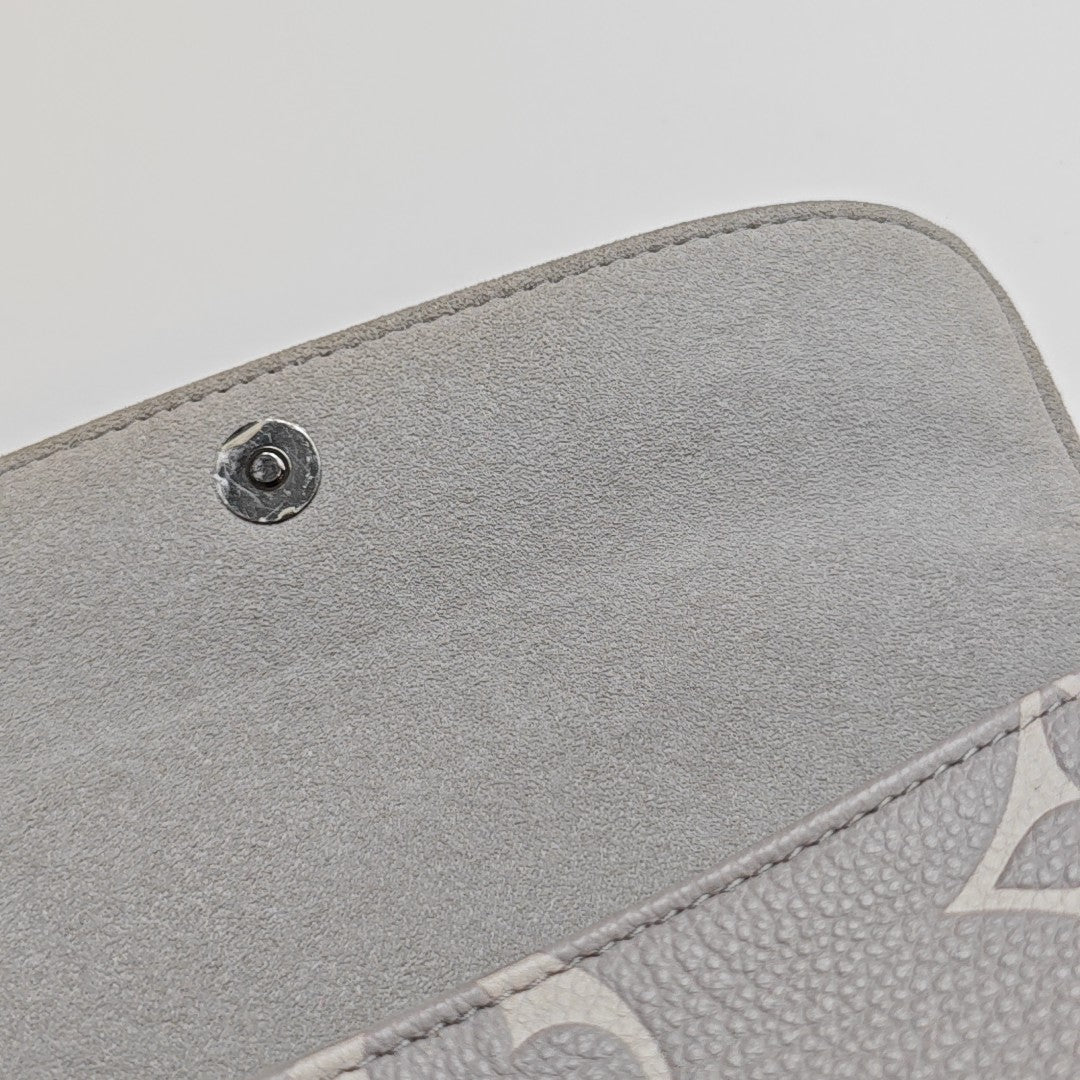 IVY Monogram Calfskin Gray