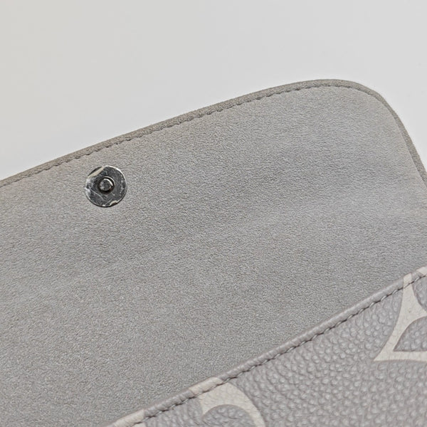 IVY Monogram Calfskin Gray