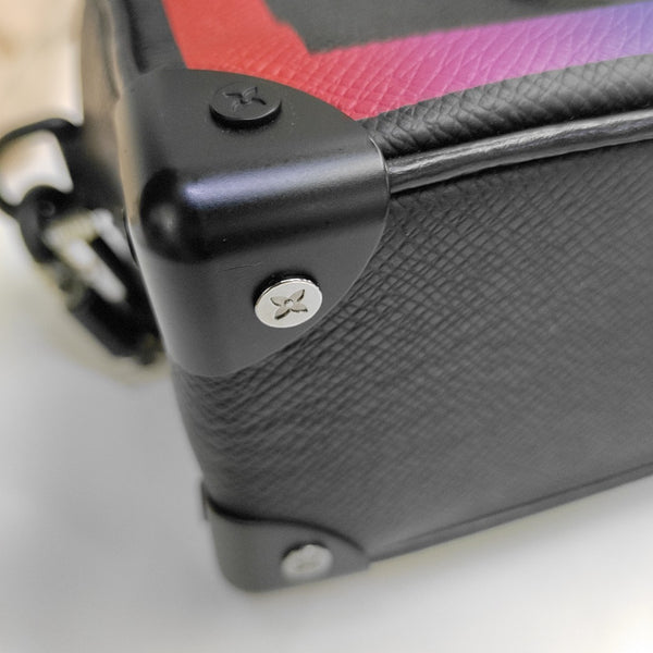 SOFT TRUNK Mini Calfskin Black
