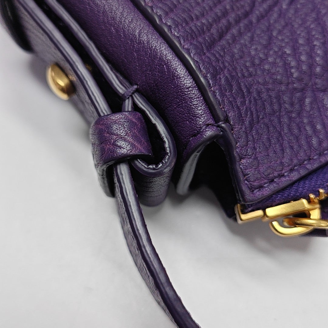 Canterbury Small Calfskin Purple