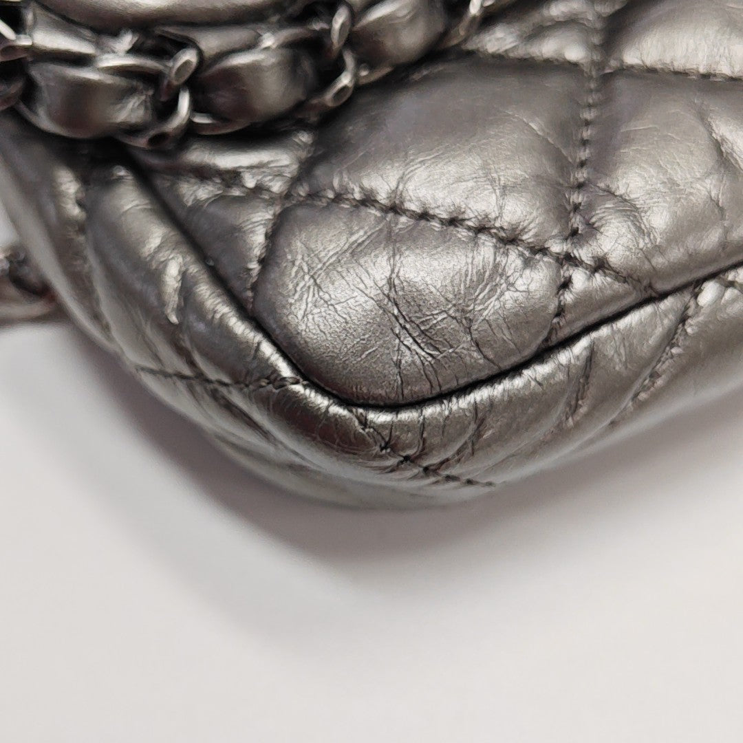 Quilted Calfskin Silver