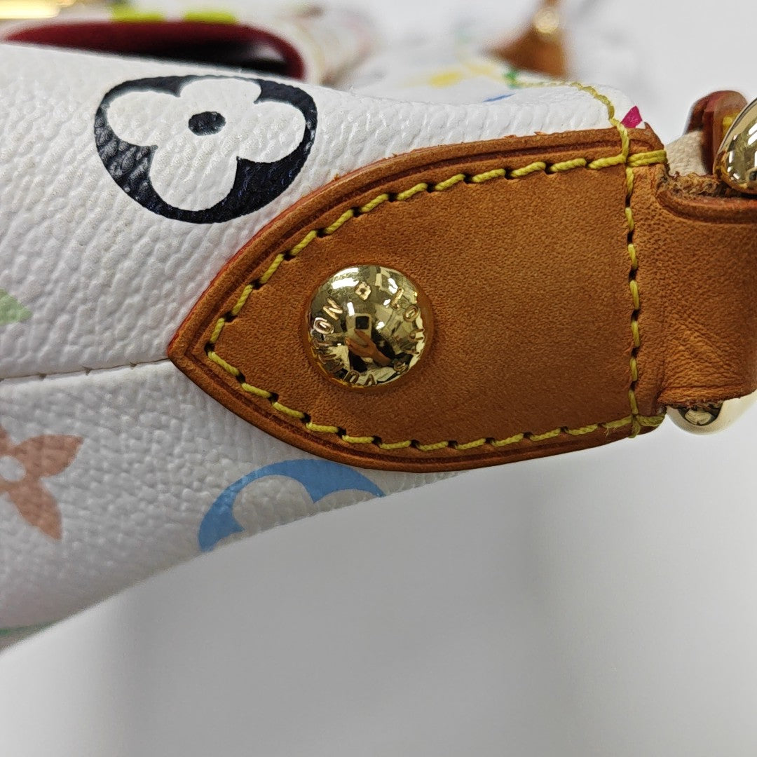 LV × TM ELIZA Monogram Coated Canvas White