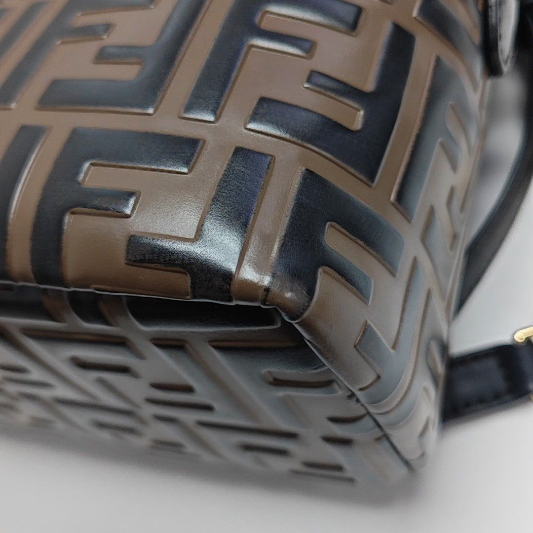 Calfskin Backpack Mini Brown