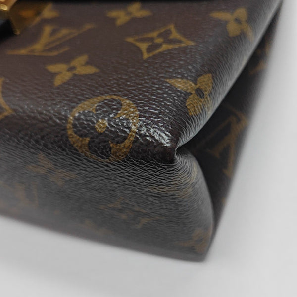 LOCKY BB Monogram Coated Canvas Brown