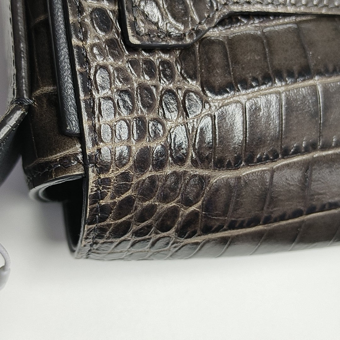 Calfskin Shoulder Bag Green