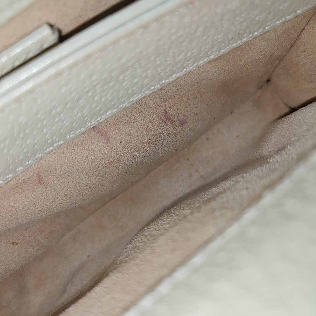 Ophidia Mini Monogram Coated Canvas Beige