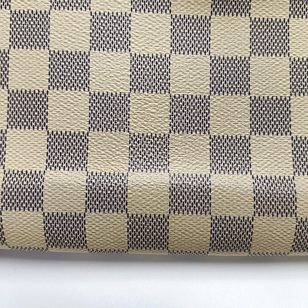 FÉLICIE Damier Azur Coated Canvas White