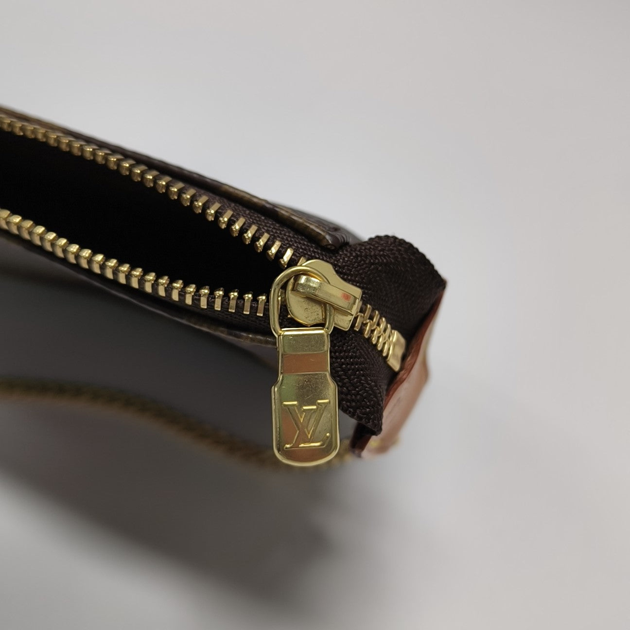 ACCESSOIRES Mini Monogram Coated Canvas Brown