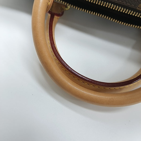 SPEEDY 30 Monogram Coated Canvas Brown