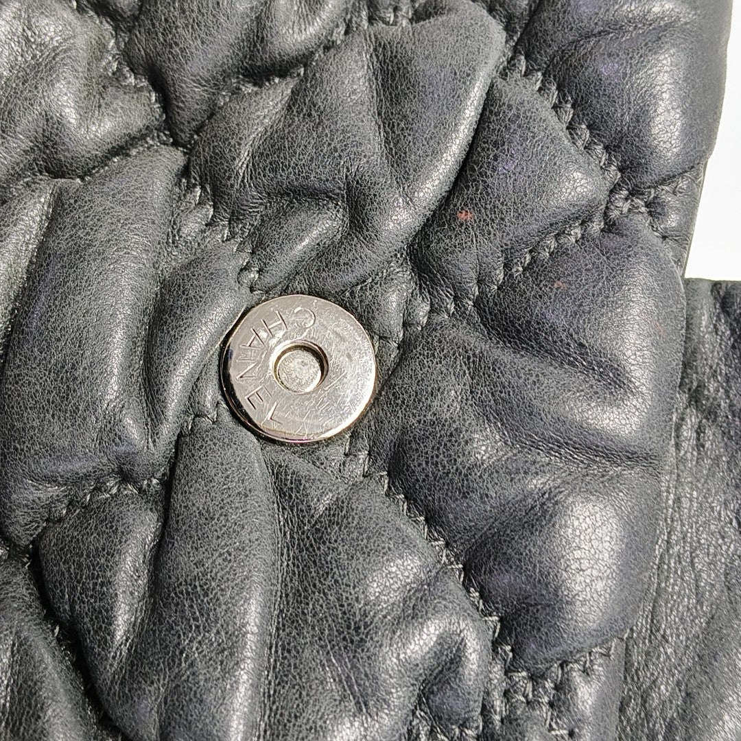 Quilted Calfskin Gray