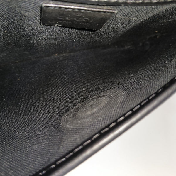 Neo Vintage Monogram Coated Canvas Black