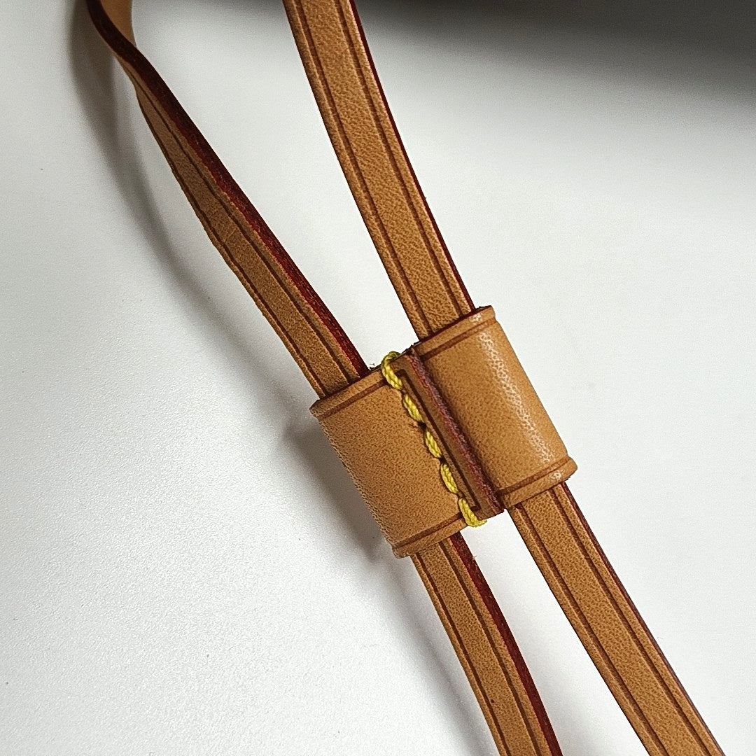 NEVERFULL MM Monogram Coated Canvas Brown