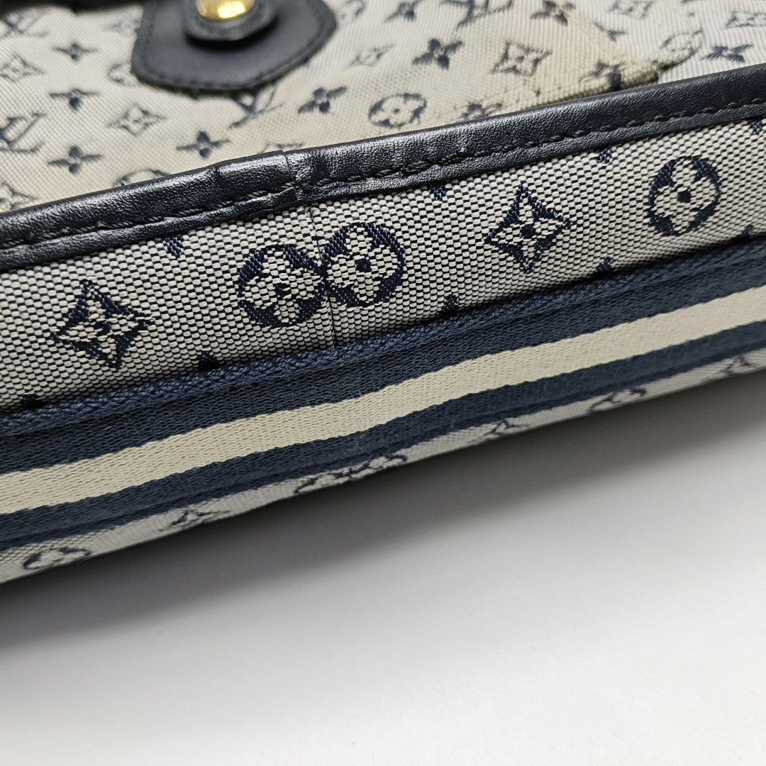 MARY KATE Monogram Canvas Gray