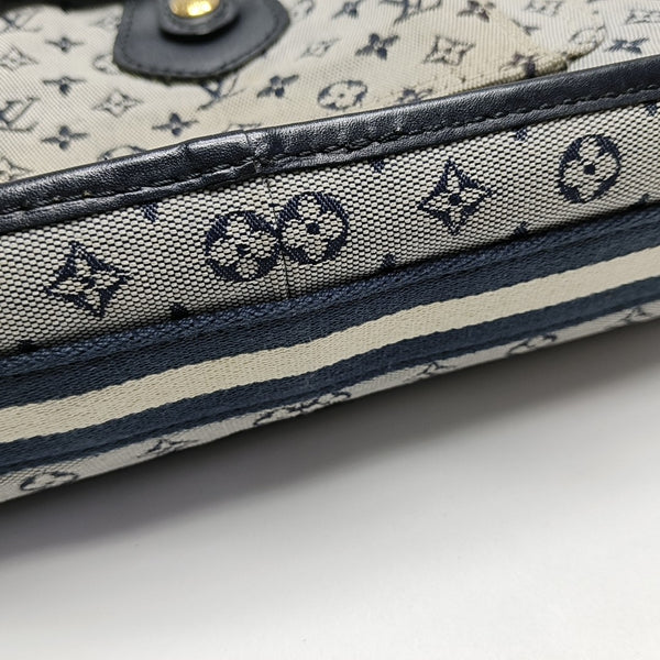 MARY KATE Monogram Canvas Gray