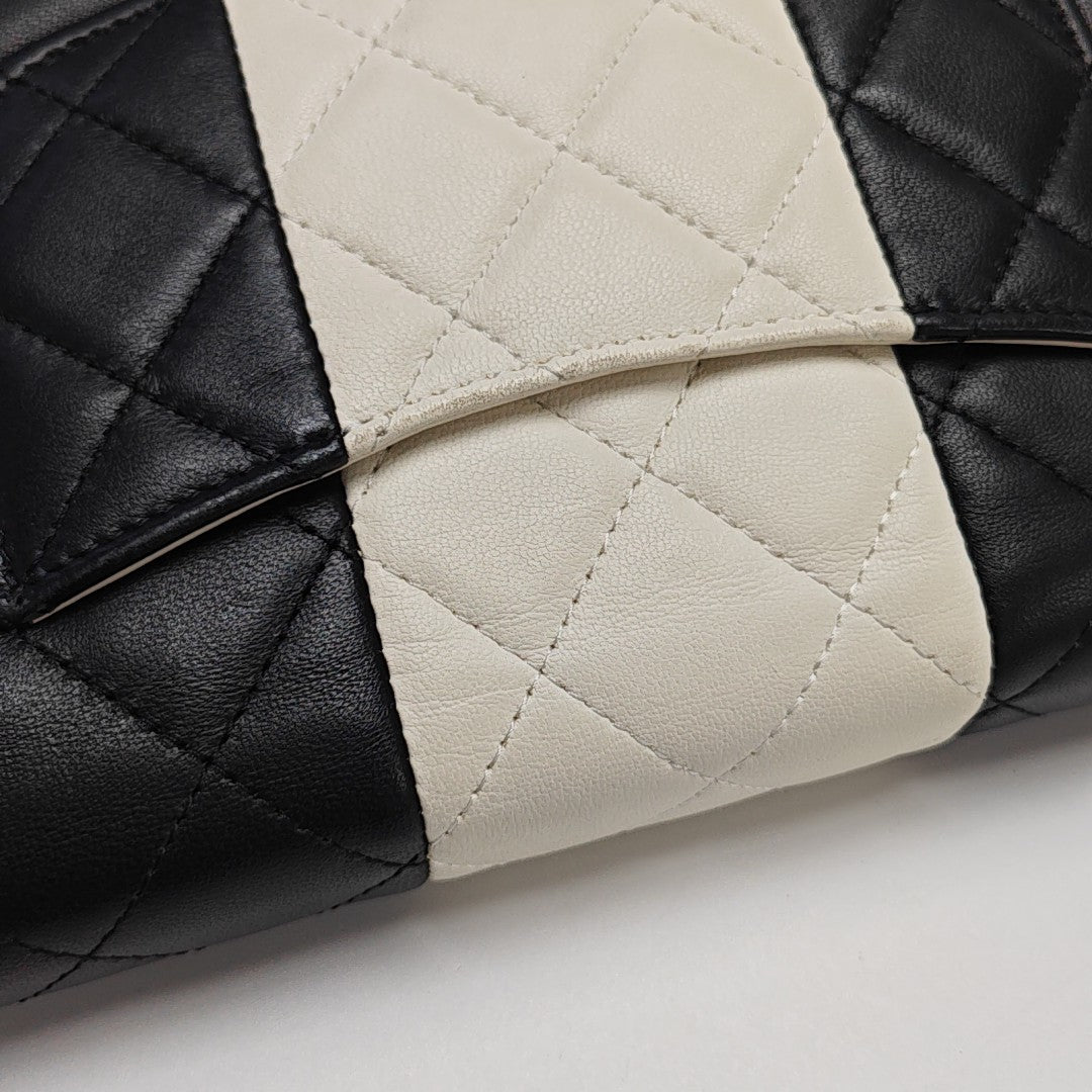 WOC Quilted Lambskin Black