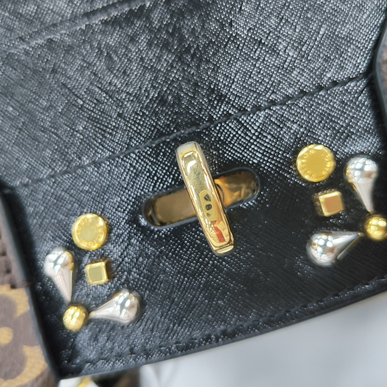 Calfskin Shoulder Bag Black