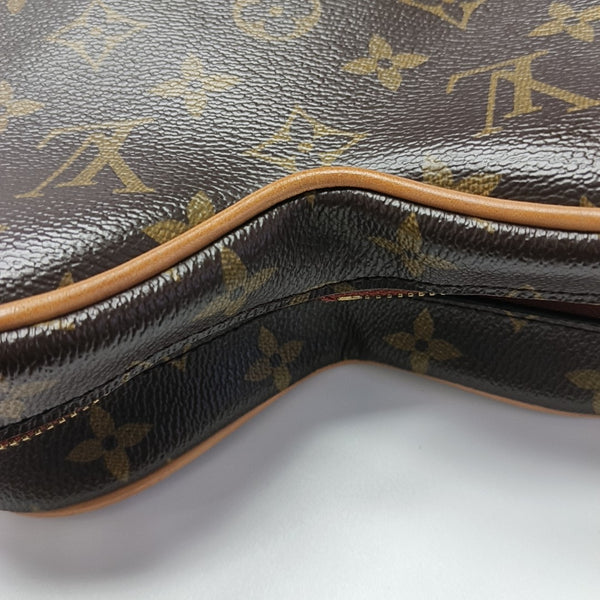 GAME ON Monogram Coated Canvas Brown