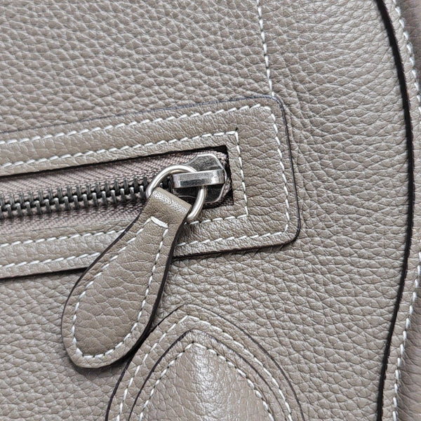 LUGGAGE Quilted Calfskin Gray