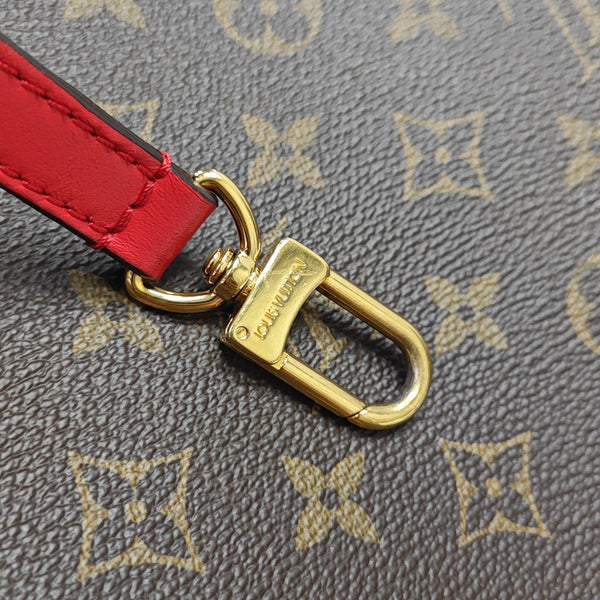 NÉONOÉ MM Monogram Coated Canvas Brown