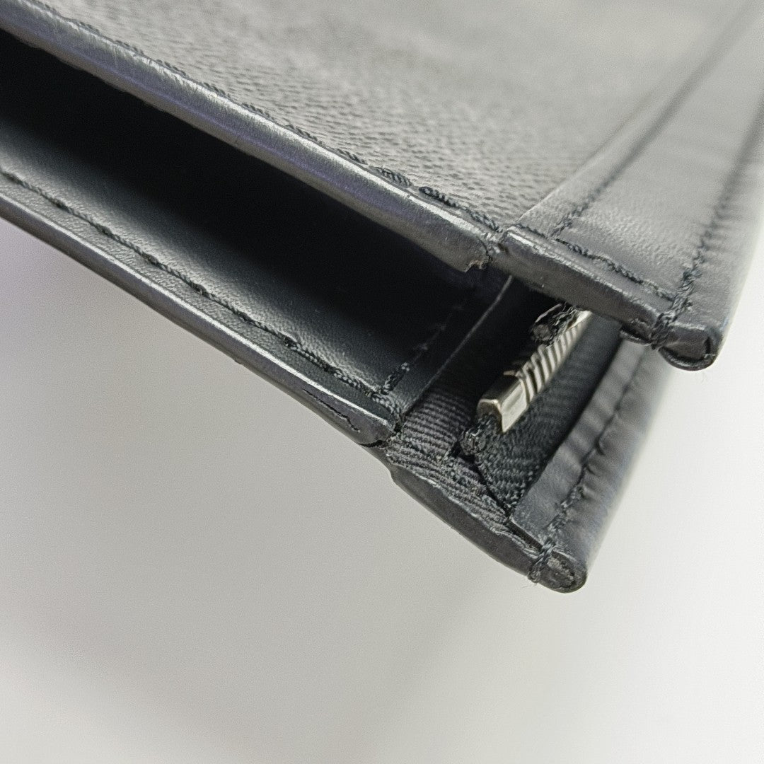 Pochette Voyag MM Monogram Coated Canvas Black