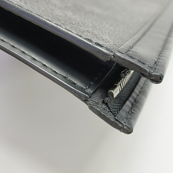 Pochette Voyag MM Monogram Coated Canvas Black