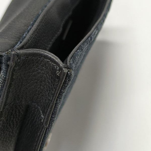 Saddle Small Oblique Canvas Black