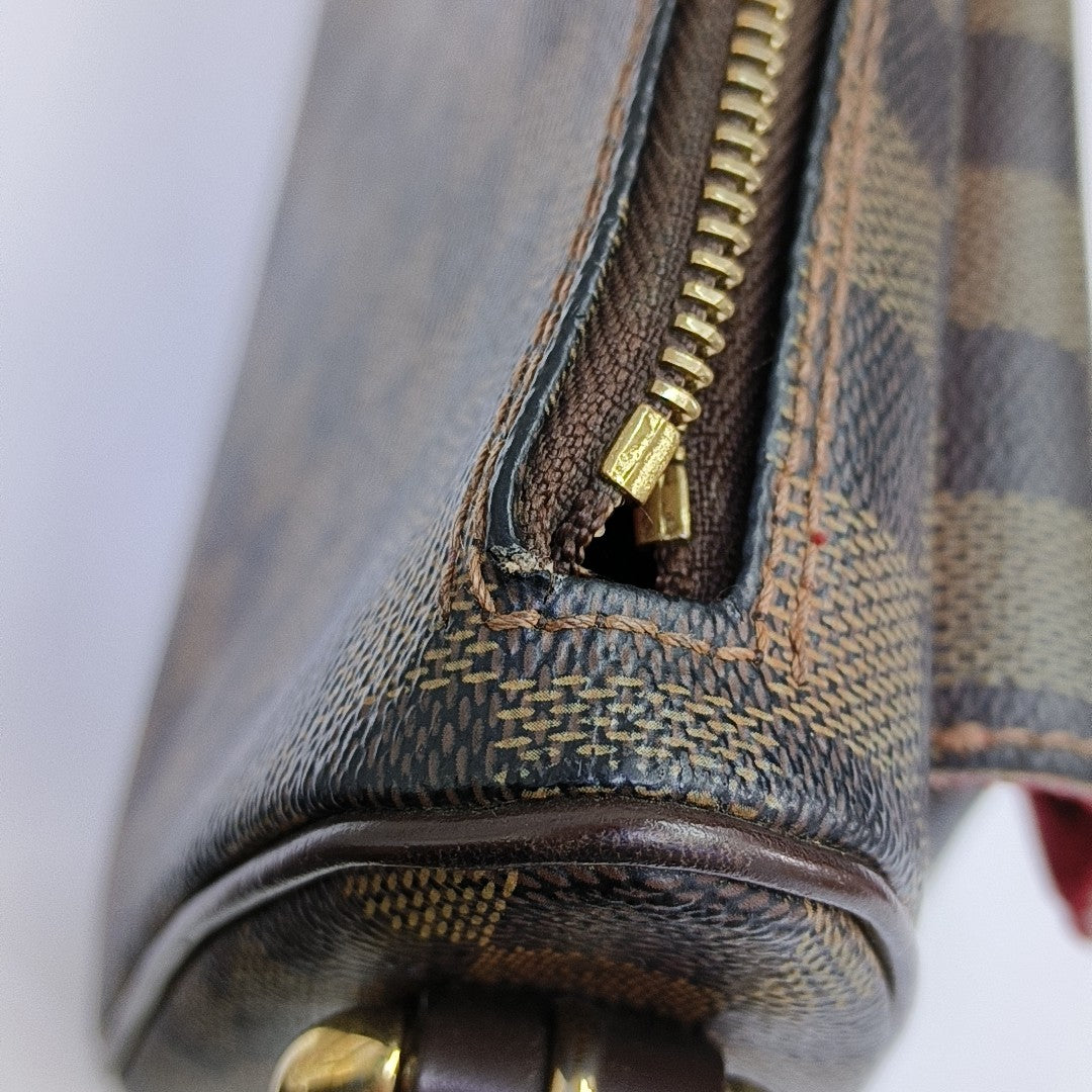 RAVELLO GM Damier Ebene Coated Canvas Brown