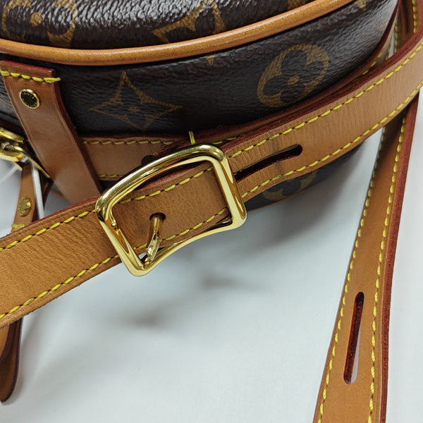 BOITE CHAPEAU PM Monogram Coated Canvas Brown