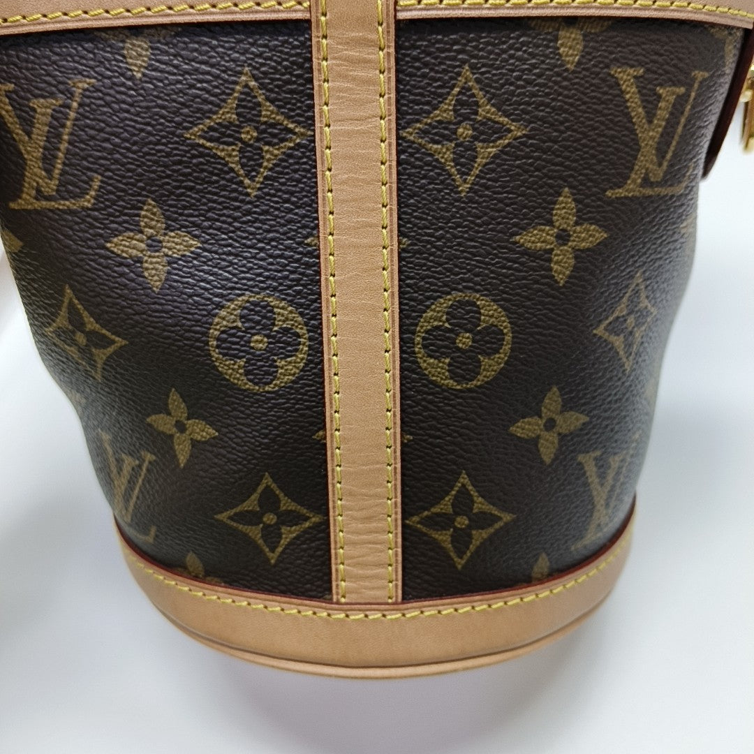 DUFFLE Monogram Coated Canvas Brown